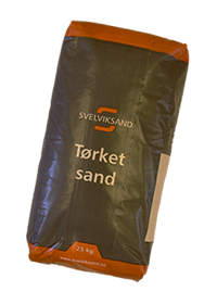 Tørket sand